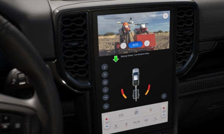 2025 Ford Ranger Interior Backup Assist Screen