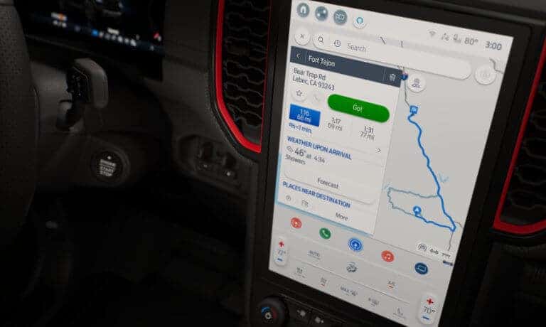 2025 Ford Ranger Interior Infotainment Screen