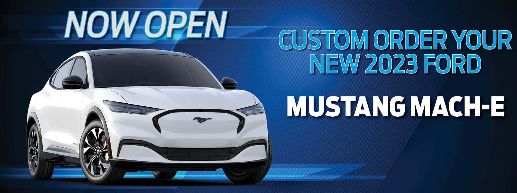 Custom Order New 2023 Mustang Mach-E | Gjovik Ford