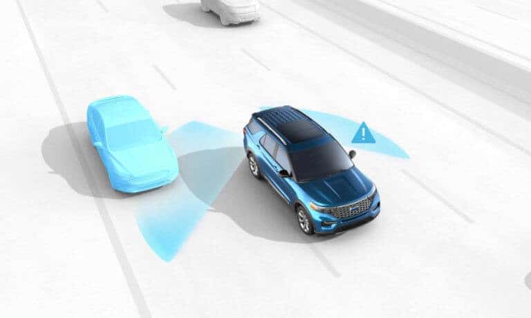 2024 Ford Explorer exterior safety sensors