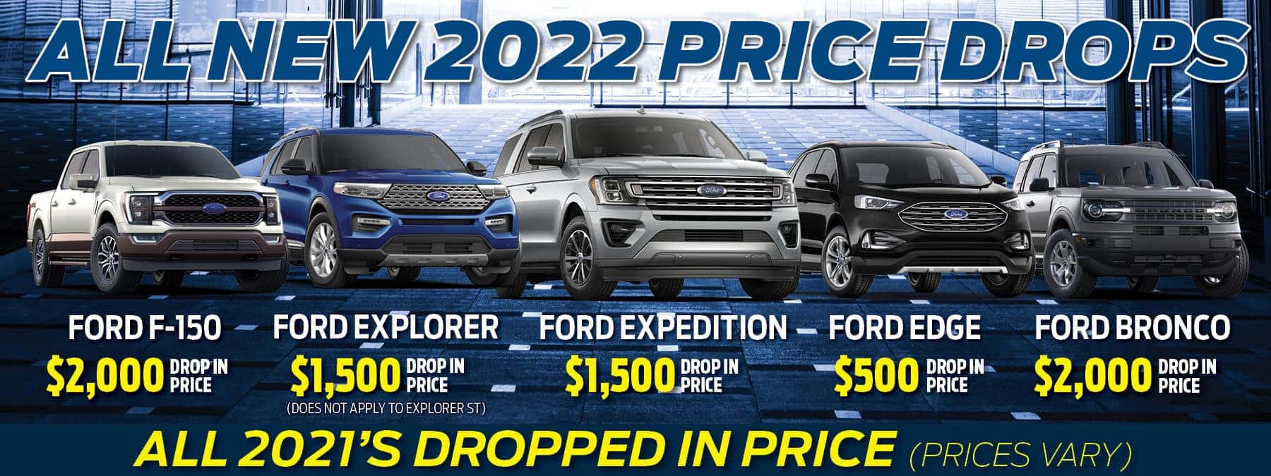 All New 2022 Price Drops | Gjovik Ford