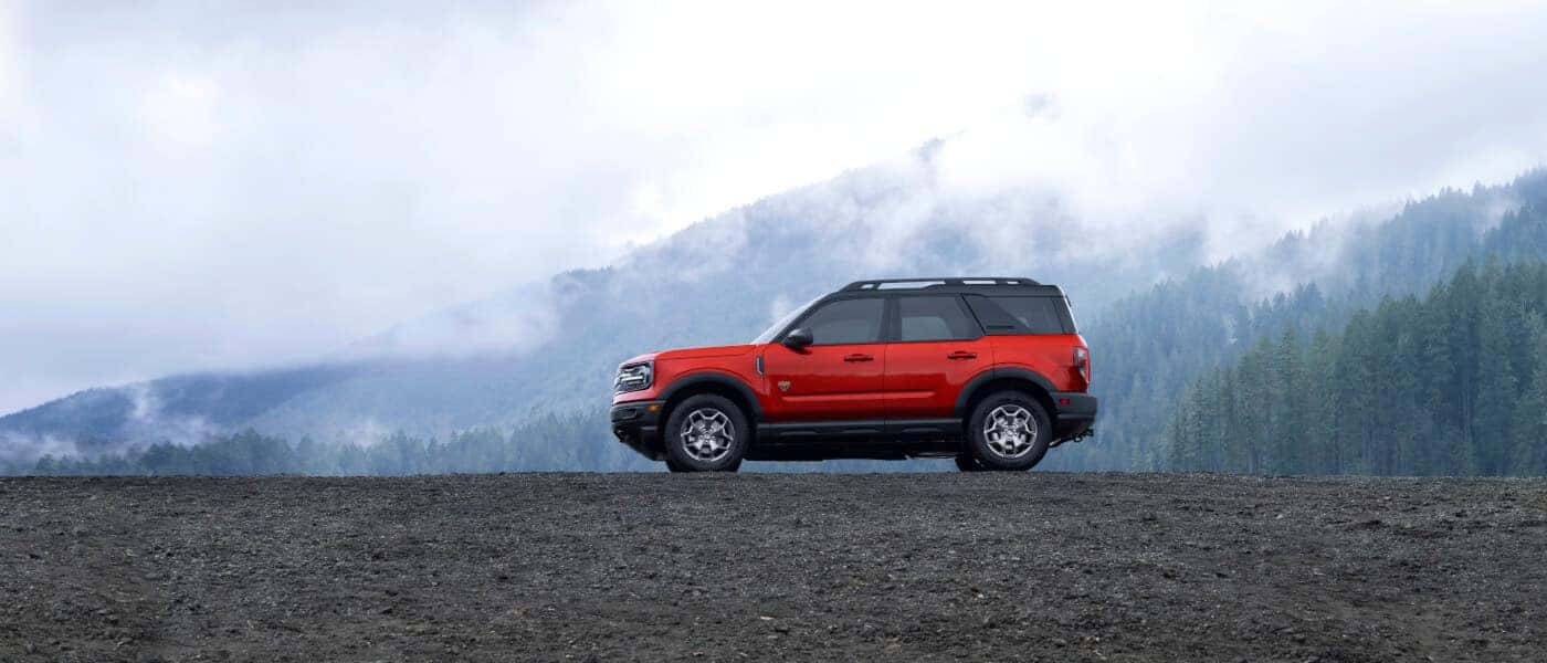 2024 Ford Bronco exterior foggy mountains