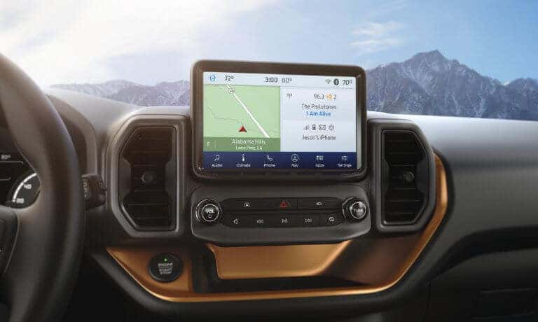 2024 Ford Bronco Sport interior infotainment