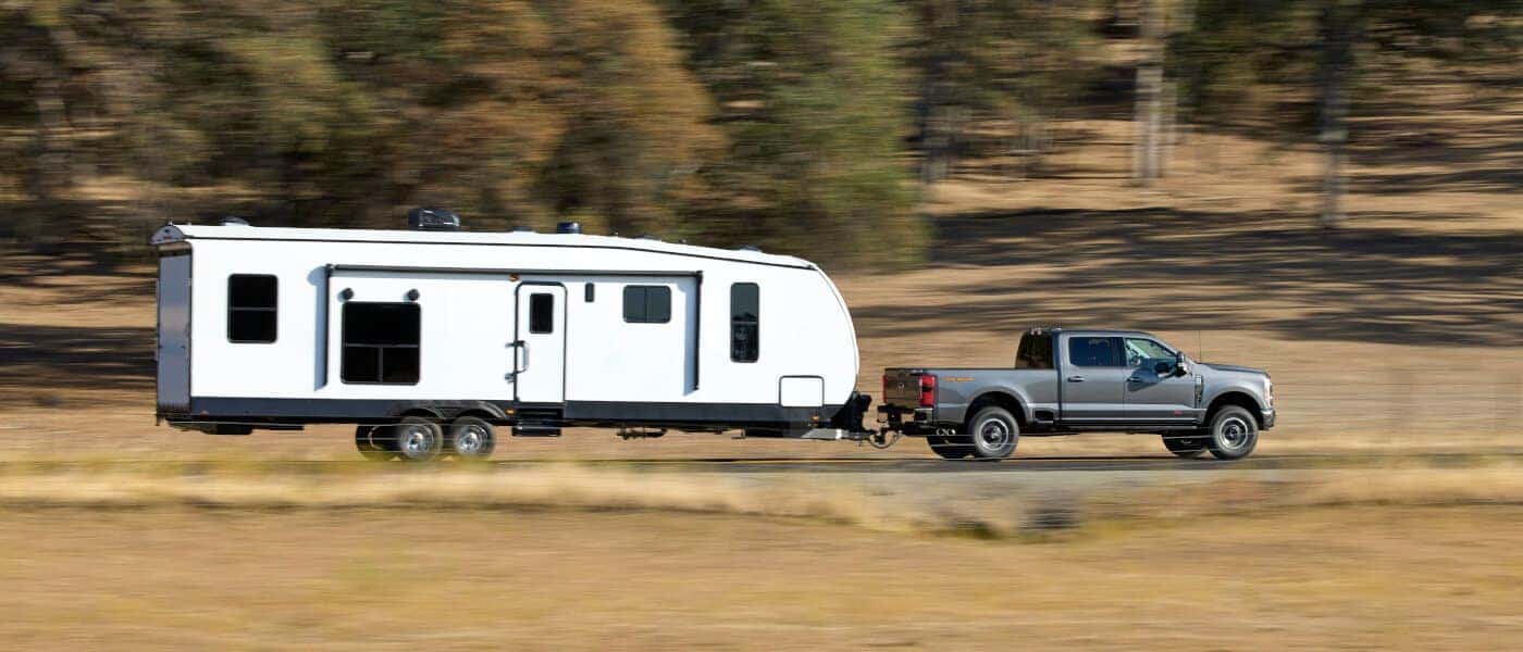 2023 Ford F-250 exterior towing camper