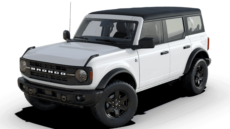 2024 Ford Bronco Black Diamond - Oxford White