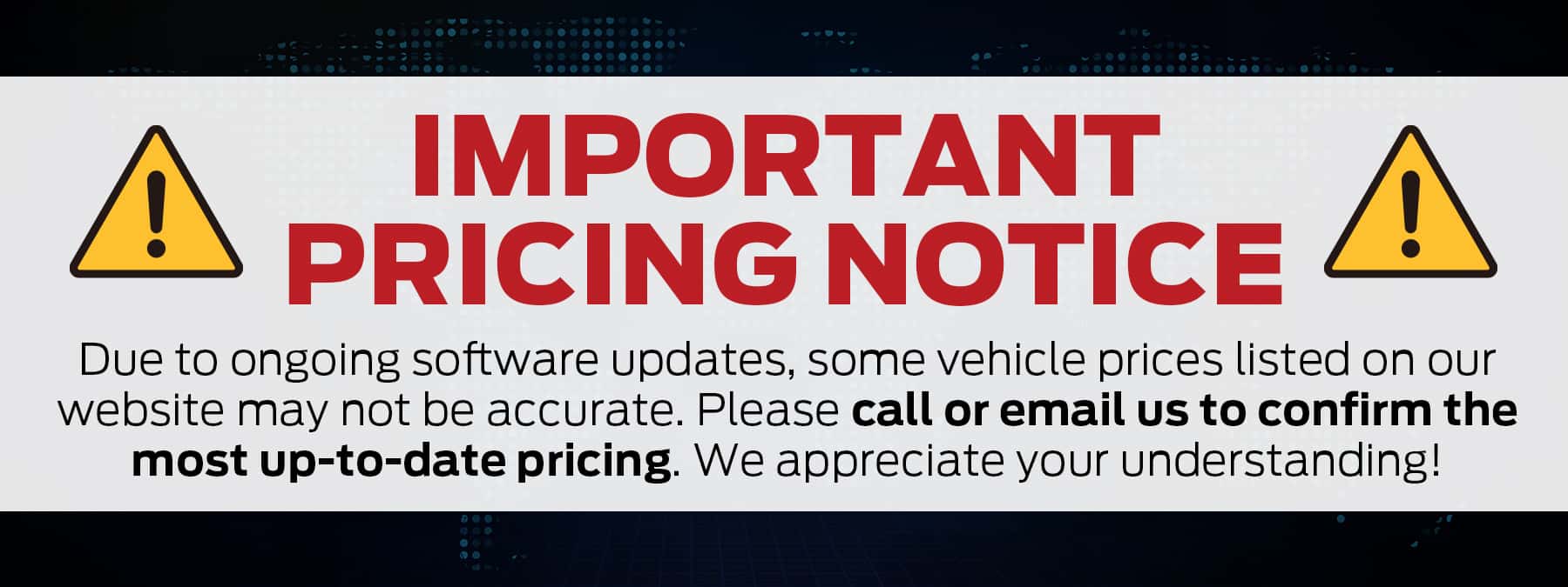 Pricing Notice Slider Desktop