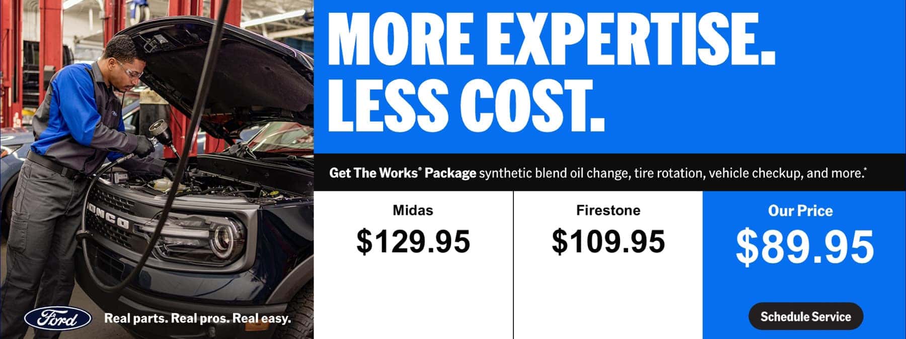 More Expertise. Less Cost