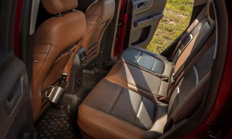 2026 Ford Bronco back seats