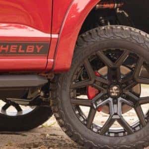 2021 Ford F-150 Shelby Off-Road Red Rims