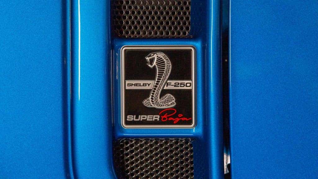 2021 Ford F-250 Shelby Super Baja Logo Detail