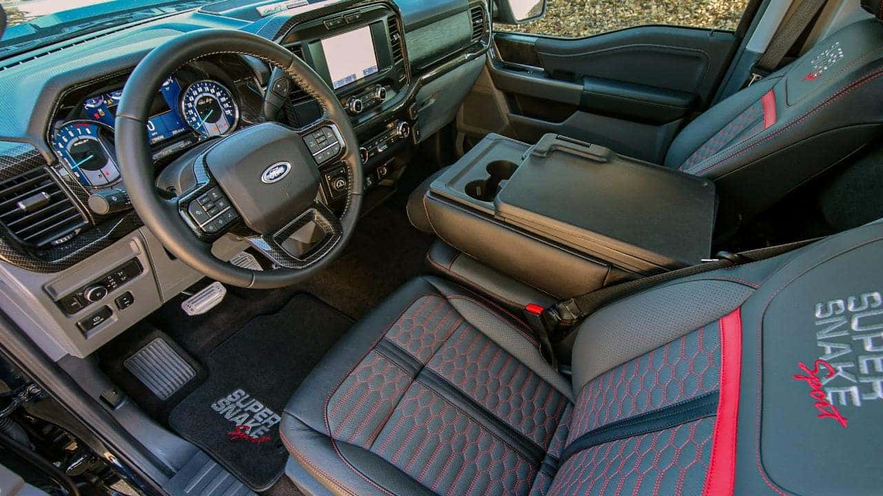 2021 Ford F-150 Shelby Super Snake Sport Interior