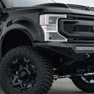 2021 Ford F-250 Black Ops Front Bumper