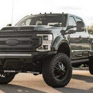 2021 Ford F-350 Black Ops Front Angle