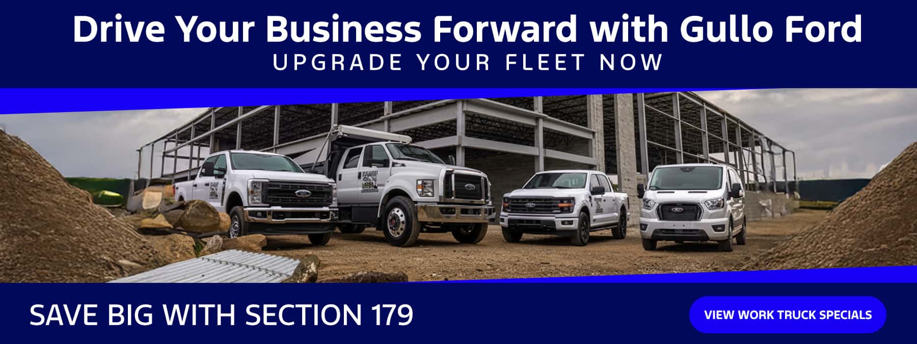 Shop Work Truck Specials