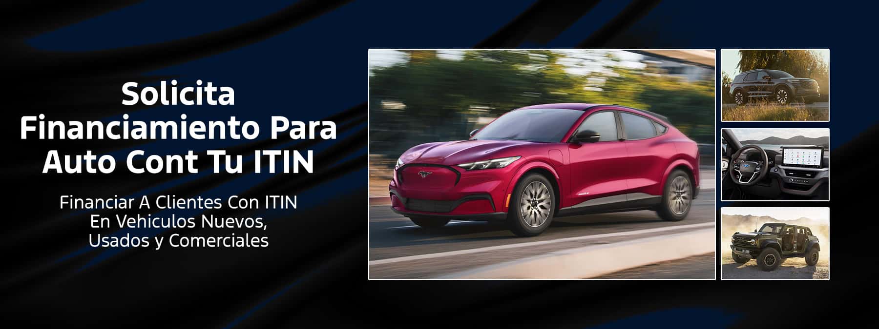 Solicita Financiamiento Para Auto Cont Tu ITIN