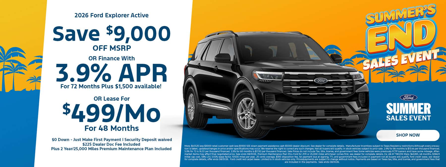 Explorer Offers
