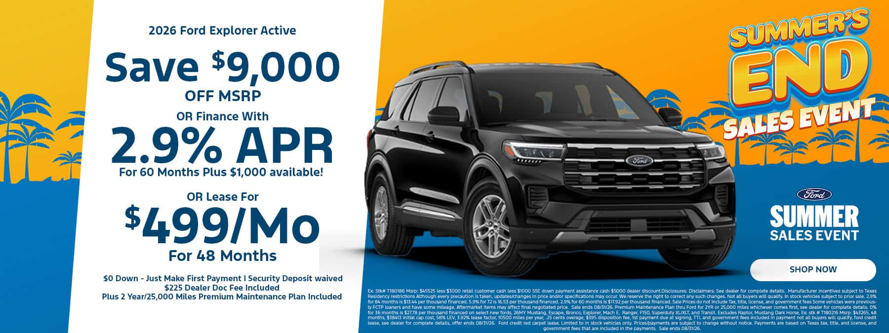 Explorer Offer