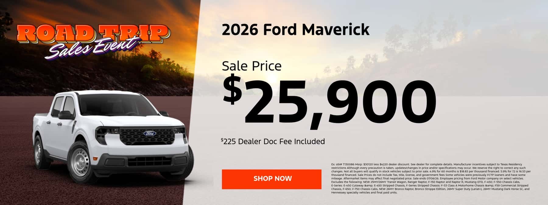 June Maverick offer