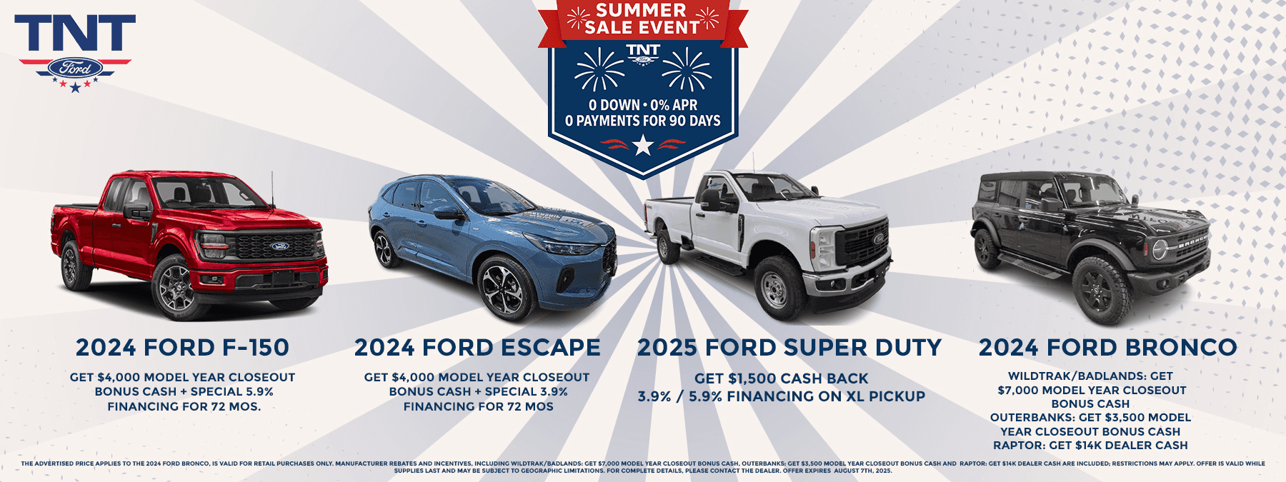 Summer Sales Event