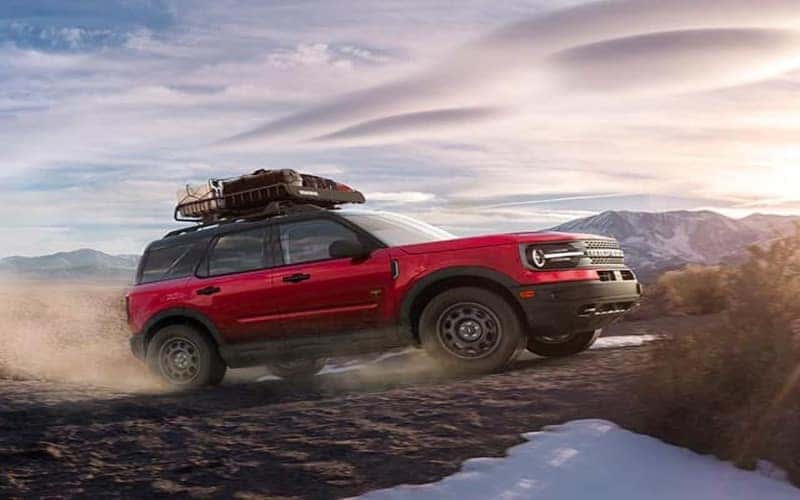 Image of bronco sport on sand