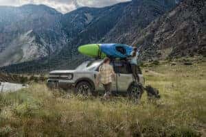 individuals caping using their bronco sport