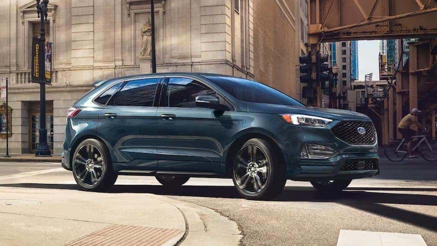 New 2024 Ford Edge parked