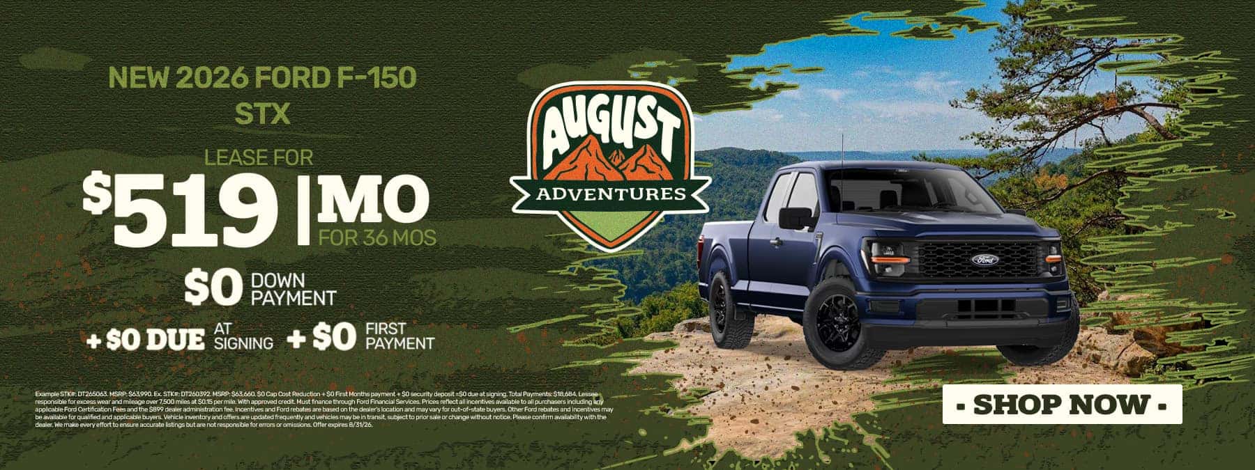 New 2026 Ford F150 STX