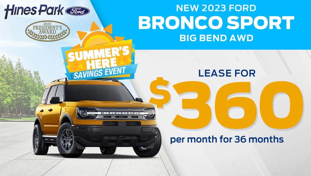 New 2023 Ford Bronco Sport Big Bend AWD