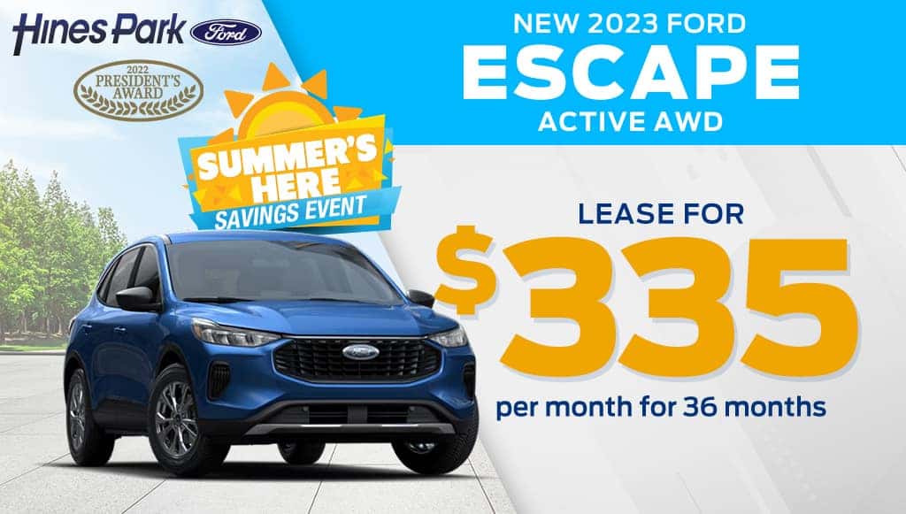 New 2023 Ford Escape Active AWD