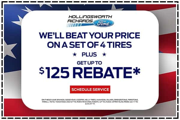 Beat Your Tire Price Special