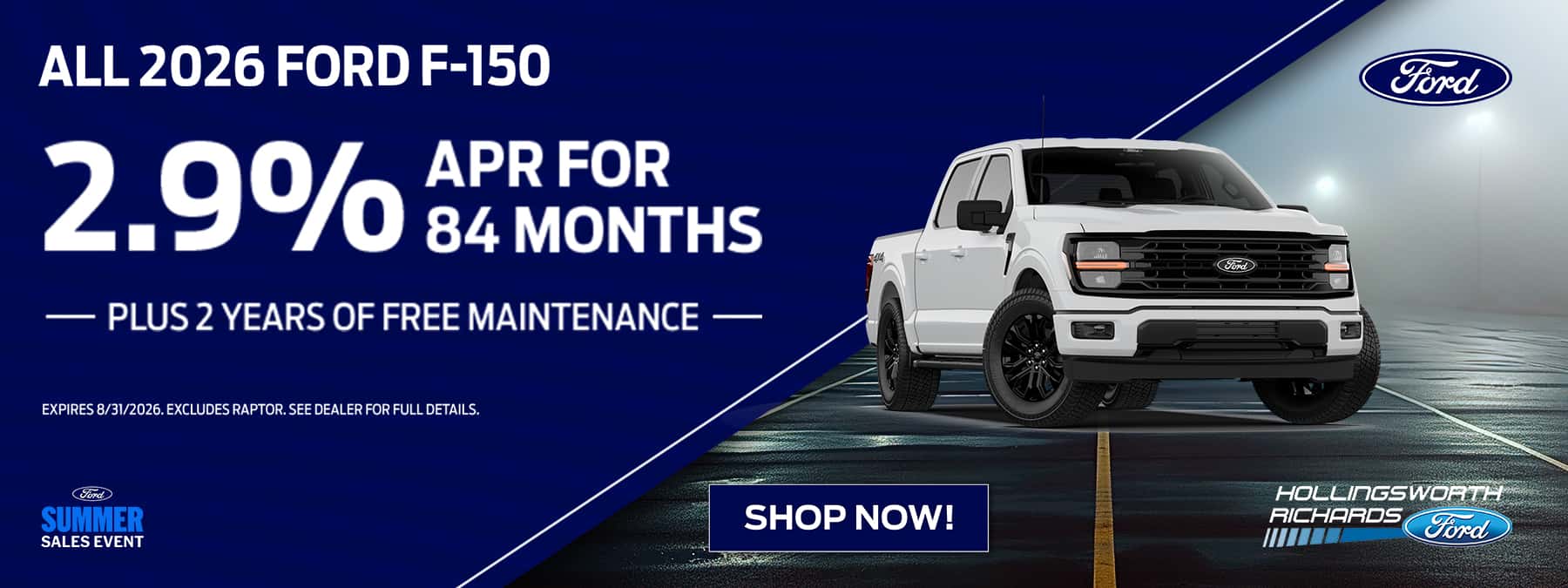 Ford F-150 2.9% APR