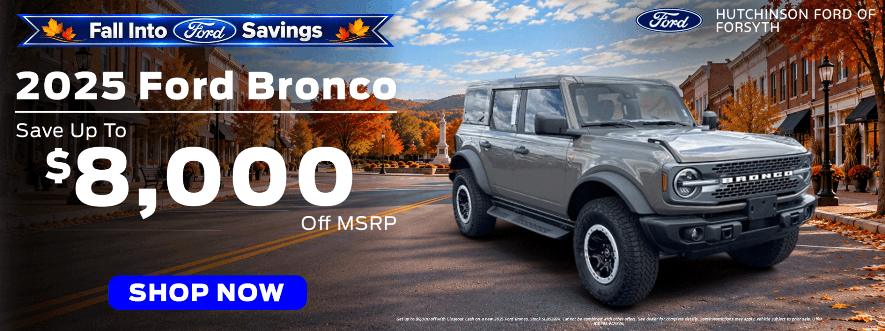 Save Thousands on a 2025 Ford Bronco