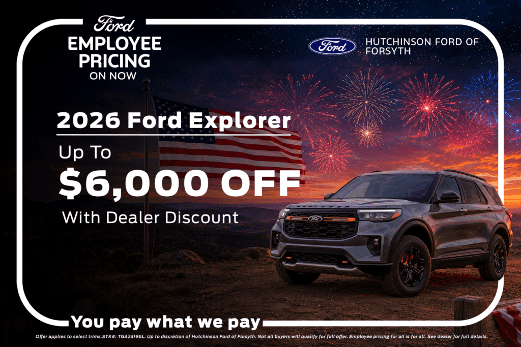 New Ford Explorer - Up To $6,000 OFF