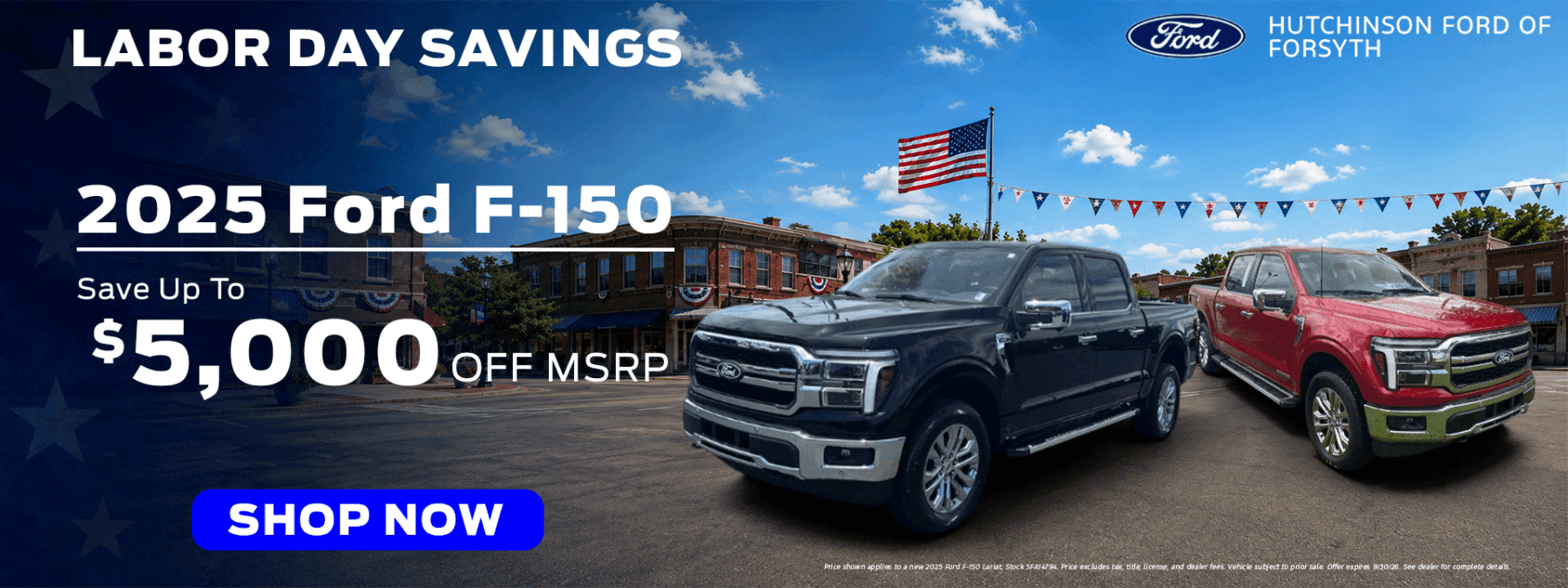 Save Thousands on a 2025 Ford F-150