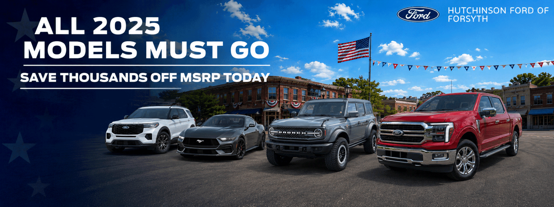 Save Thousands on a New 2025 Ford