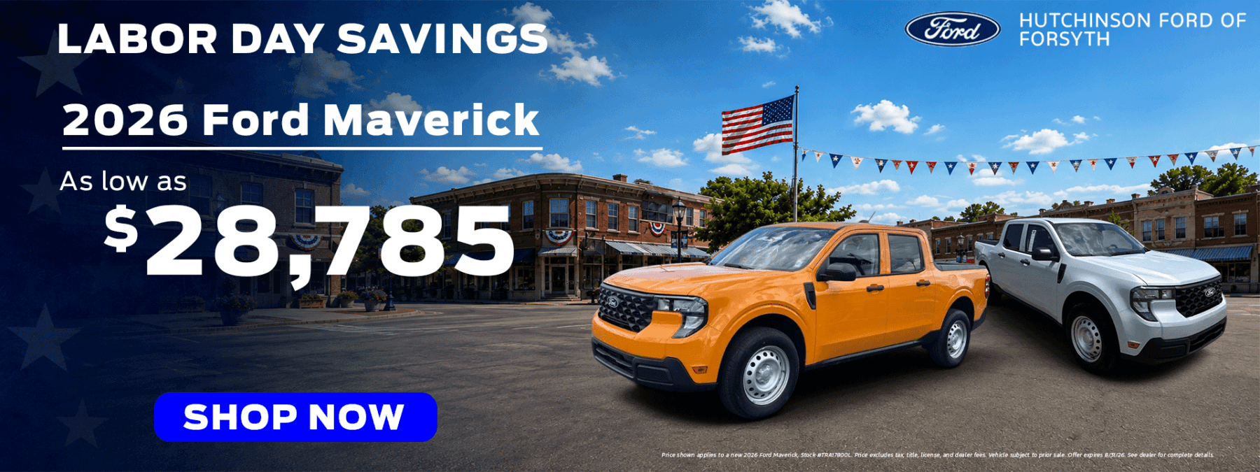 2026 Ford Maverick - Starting at $28,785