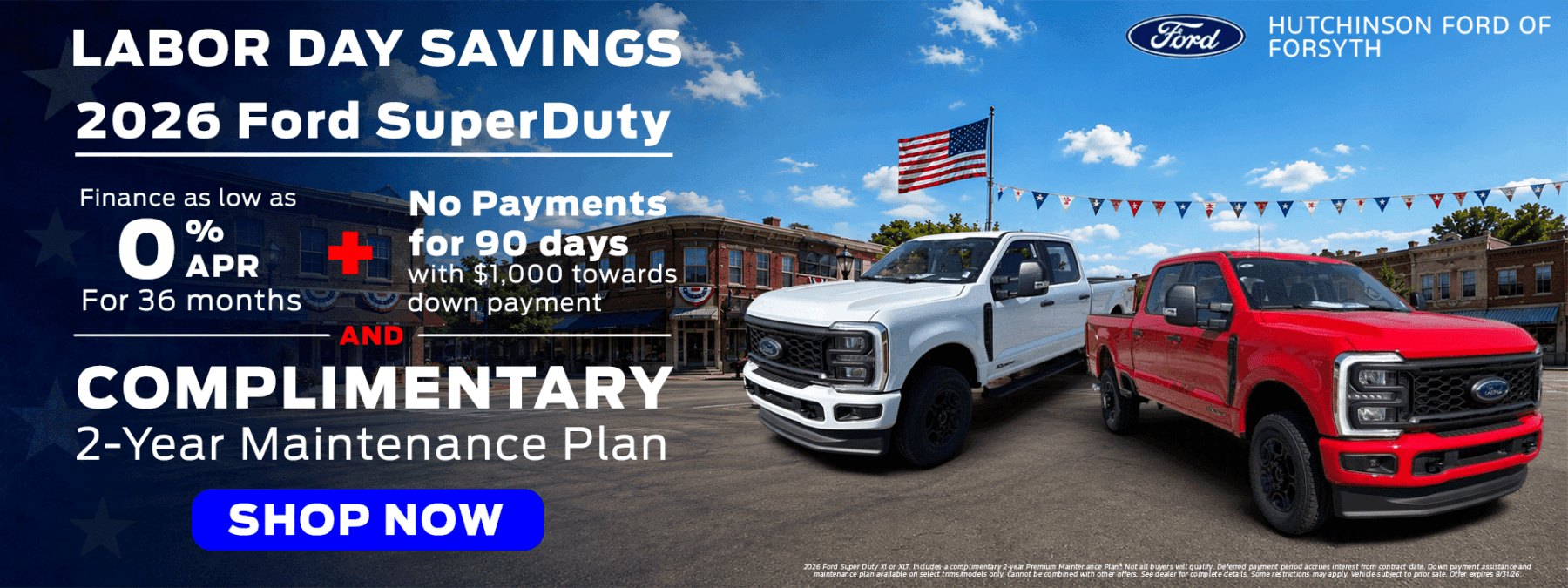 2026 Ford Super Duty - As low as 0% APR