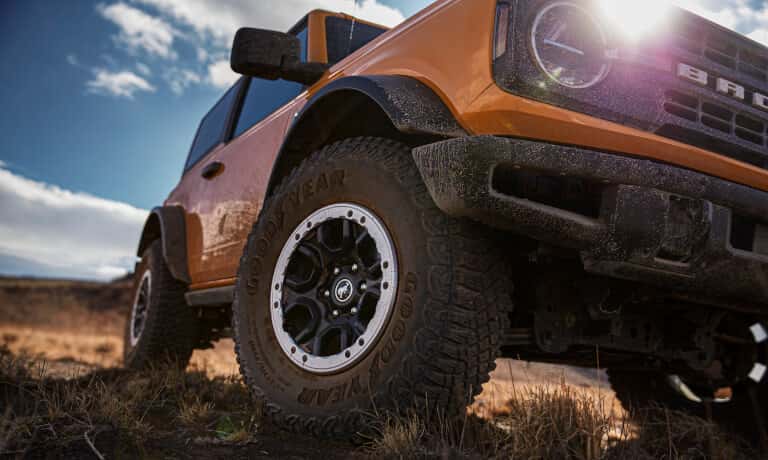 2026 Ford Bronco front wheel