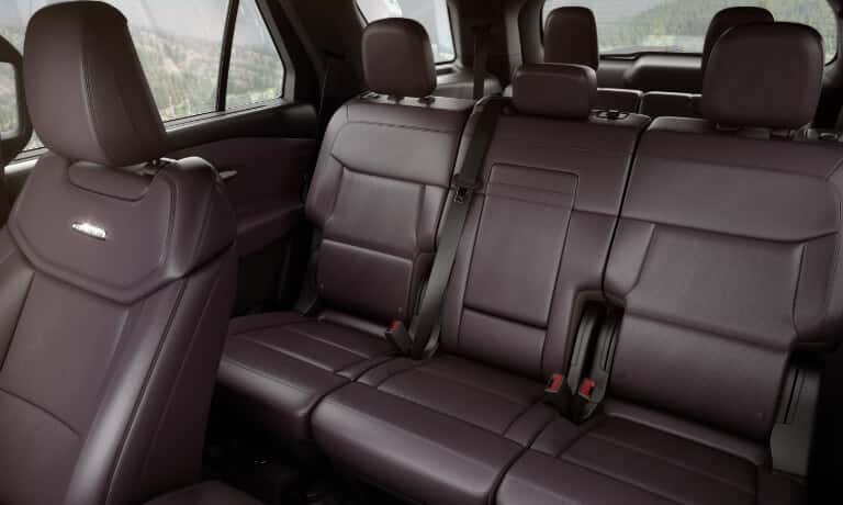 2026 Ford Explorer interior back seats
