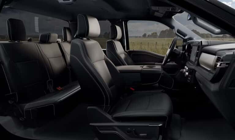 2026 Ford Super Duty interior seating