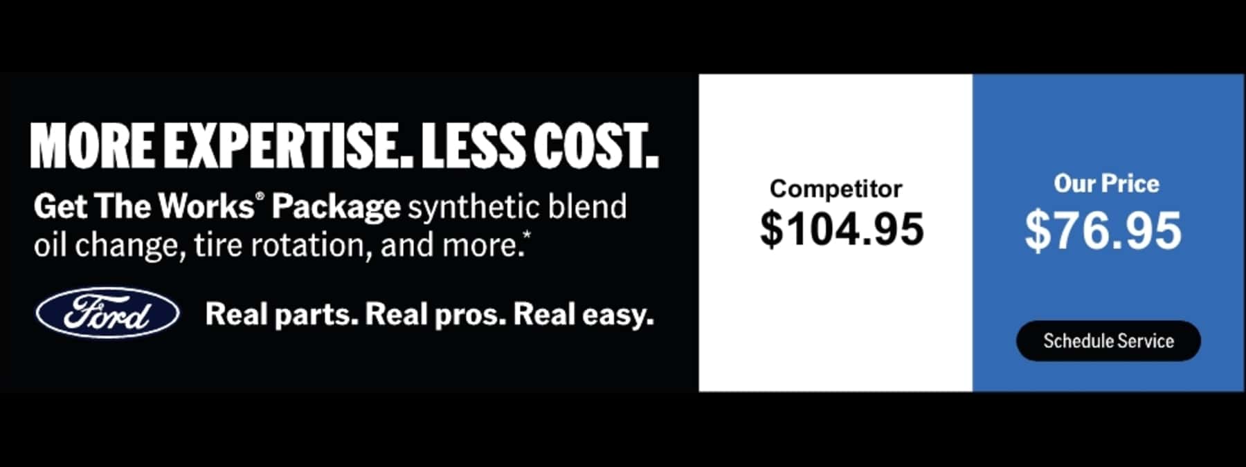 Dare to Compare Oil Change