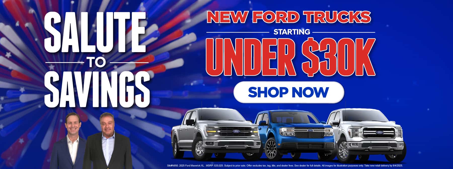 New Ford Trucks Starting under $30K