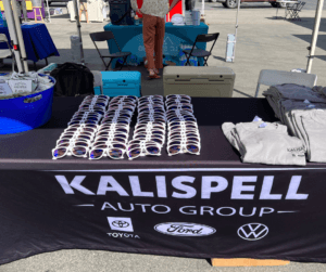 KAG booth at CFalls Community Market