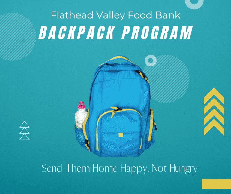Help Us Keep Children in the Flathead Valley Fed Backpack Program
