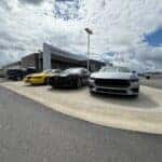 Some Ford Mustangs at the front of our Kalispell Ford store!