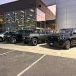 New Ford SUVs at the Kalispell Ford lot in Kalispell Montana