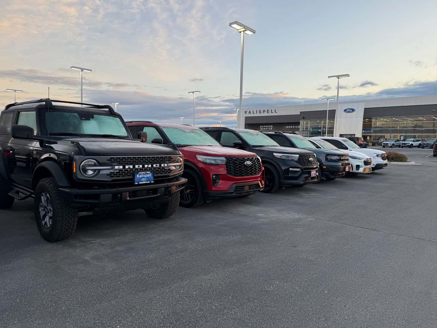 Used Ford Models on the Kalispell Ford Lot in the Flathead Valley