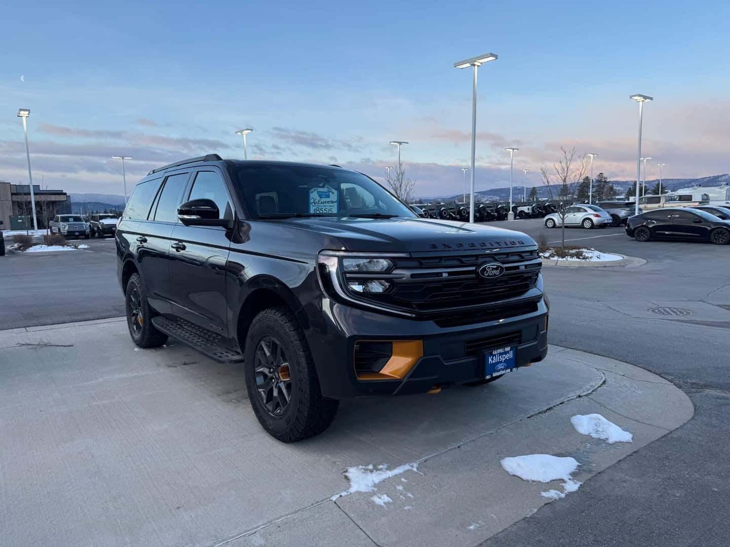 2026 Ford Expedition sitting at the Kalispell Ford lot