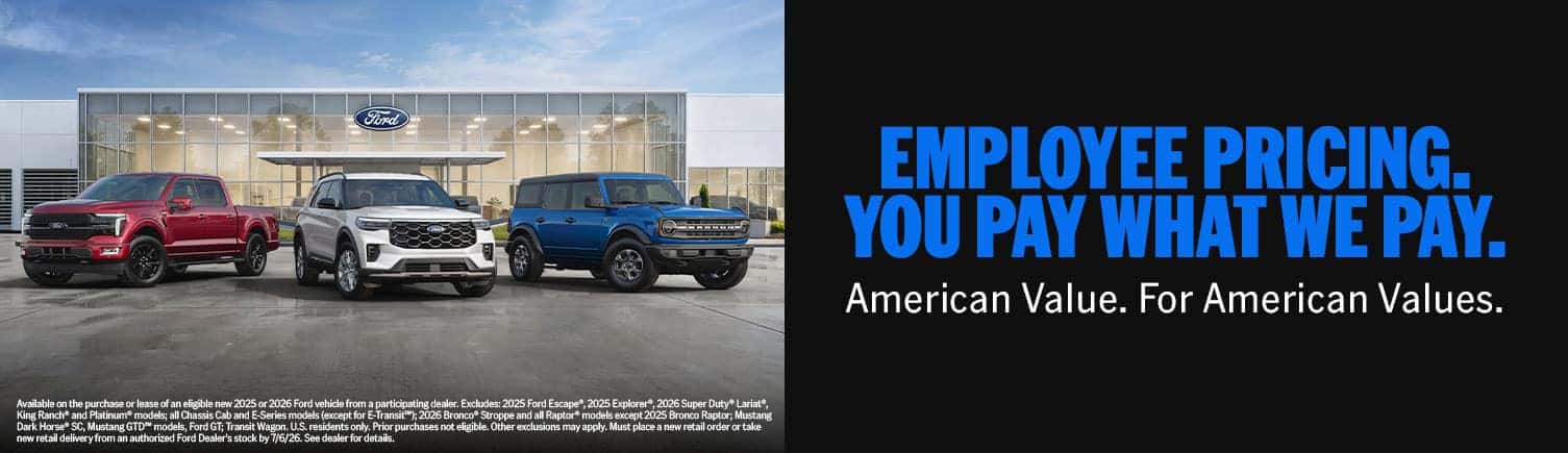 Employee Pricing Event, you pay what we pay