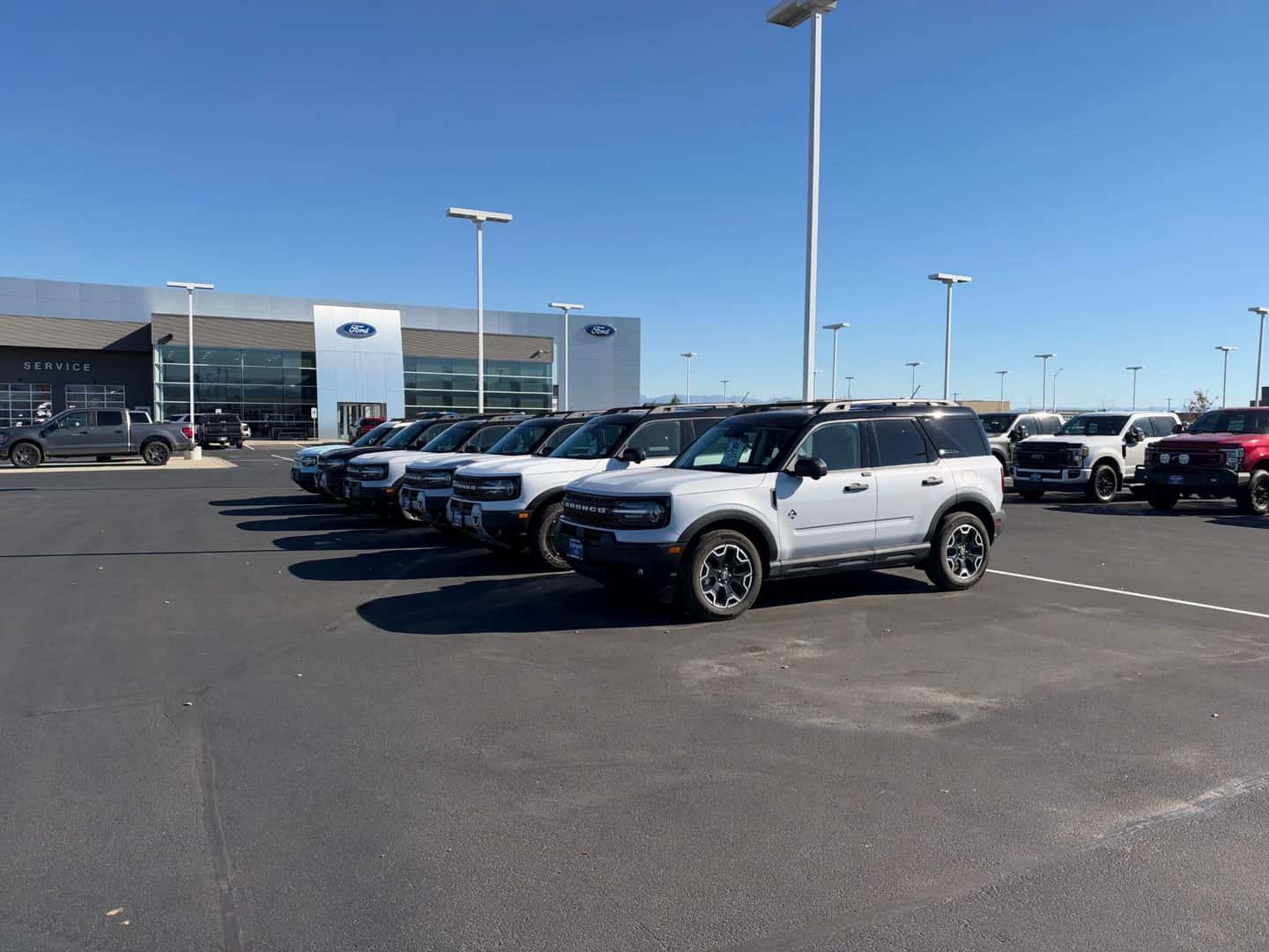 2026 Ford Bronco Sports on the Kalispell Ford lot in Northwest Montana